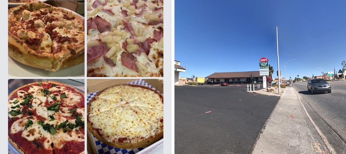 Vinny's Pizzeria Menu